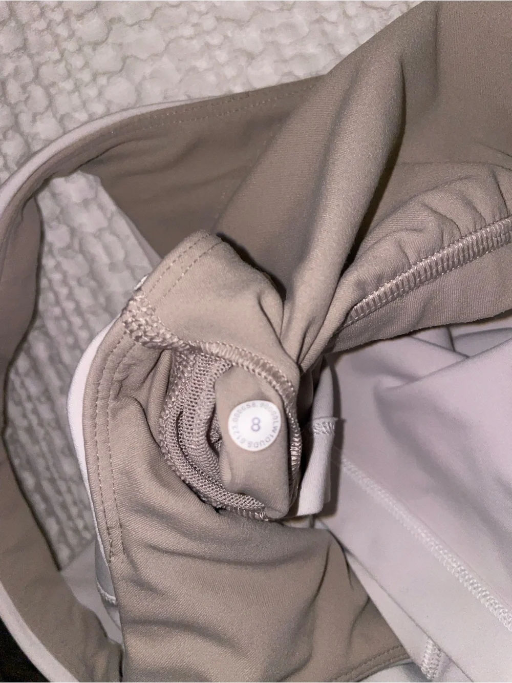 Lululemon Align Tank Top White A/B Cup Size 8 Nulu Yoga Bra